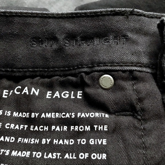 ❌SOLD❌ American Eagle NWOT Next Level Flex Slim Straight Jeans Men 32x34 - Picture 12 of 15